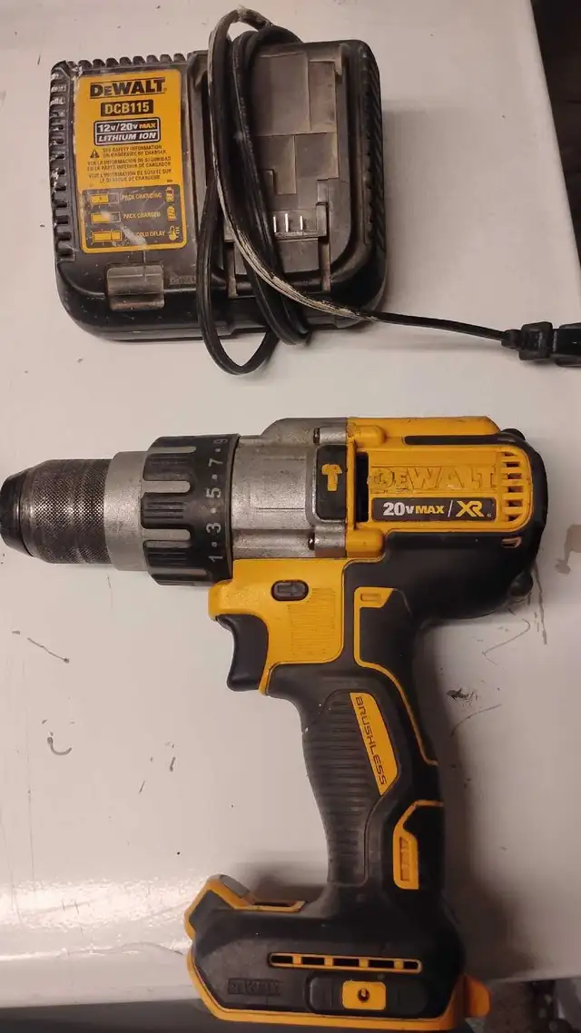 DeWalt 20V Max XR Brushless Drill and Charger