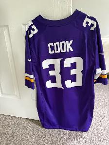 NFL Cook Minnesota Vikings Jersey Size Large - Photo 2