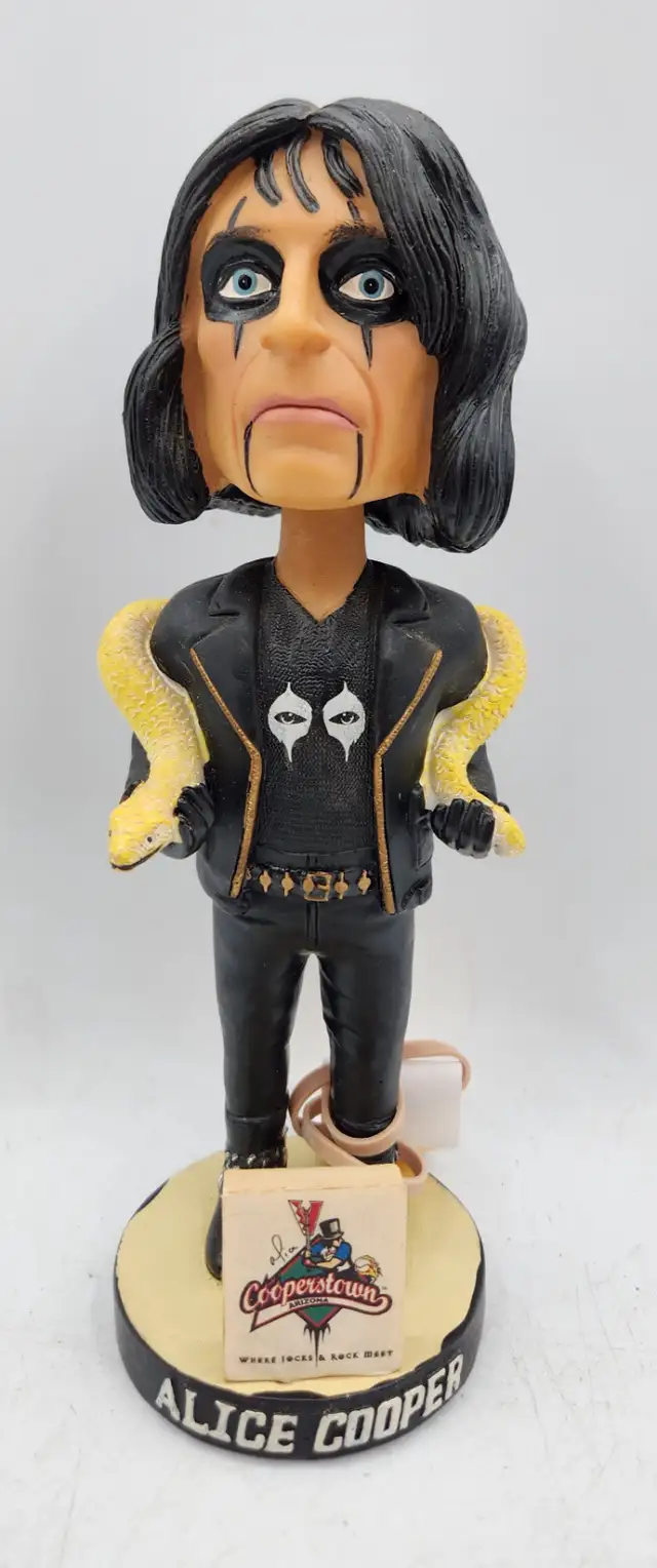 Alice Cooper Bobblehead - Cooperstown Sports Grill