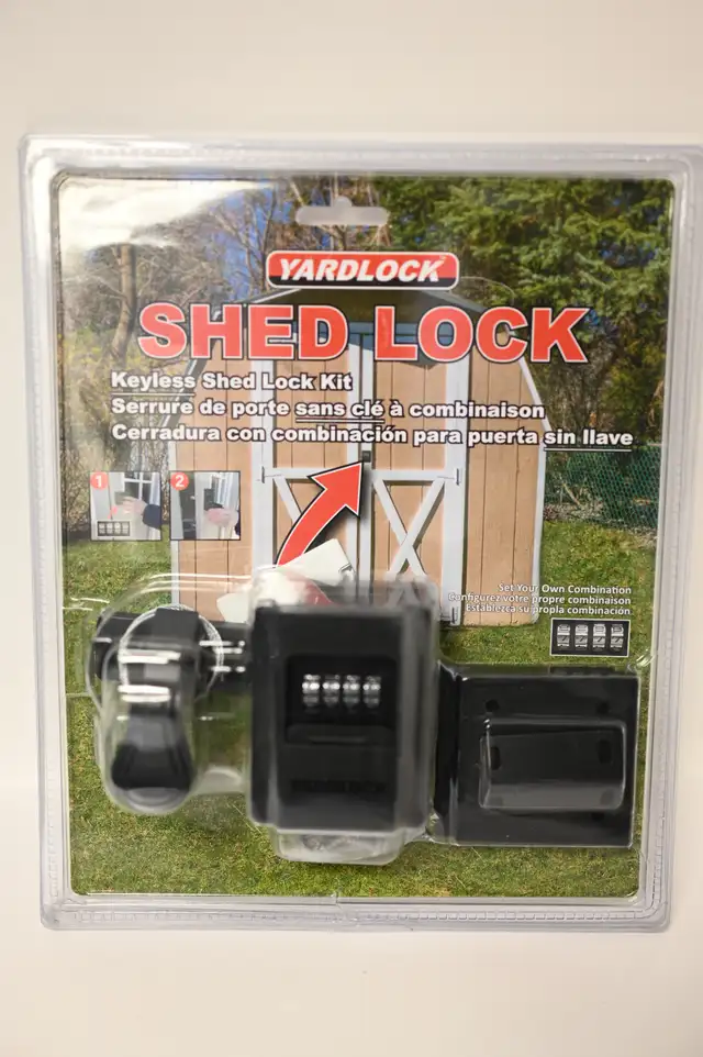 Shed Lock Keyless shed lock kit Yardlock Brand New