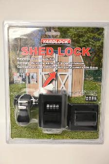 Shed Lock Keyless shed lock kit Yardlock Brand New