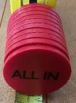 Poker button chips - Photo 4