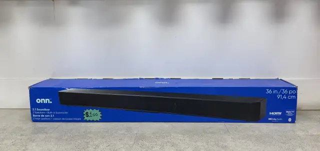 BRAND NEW 'ONN' SOUNDBAR