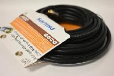 RG6 Quad shield coaxial cable 50ft F-type connector Brand New - Photo 5
