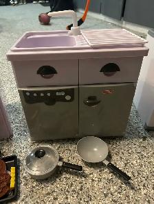 Cuisinette et lave-vaisselle jouet Toy Kitchen and Washmatic Set - Photo 5