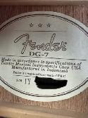 Fender DG-7 Acoustic Guitar - Photo 3