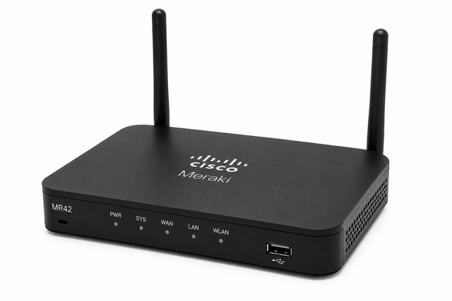 New Cisco Meraki MR42E-HW 802.11ac Wave 2 Wireless Access Point