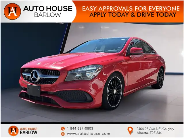 2017 Mercedes-Benz CLA CLA 250 4MATIC AWD NAVIGATION SUNROOF LEA