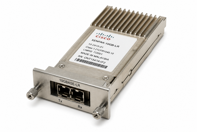 Used Cisco XENPAK-10GB-LR 10GBASE-LR 10Gb Single