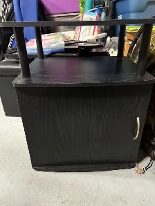 Small black cabinet