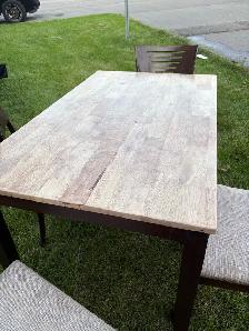 Table and 4 chairs - Photo 4