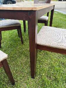 Table and 4 chairs - Photo 6
