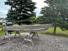 Aluminum Boat and motor