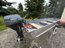 Aluminum Boat and motor - Photo 4
