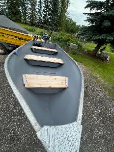 Aluminum Boat and motor - Photo 7