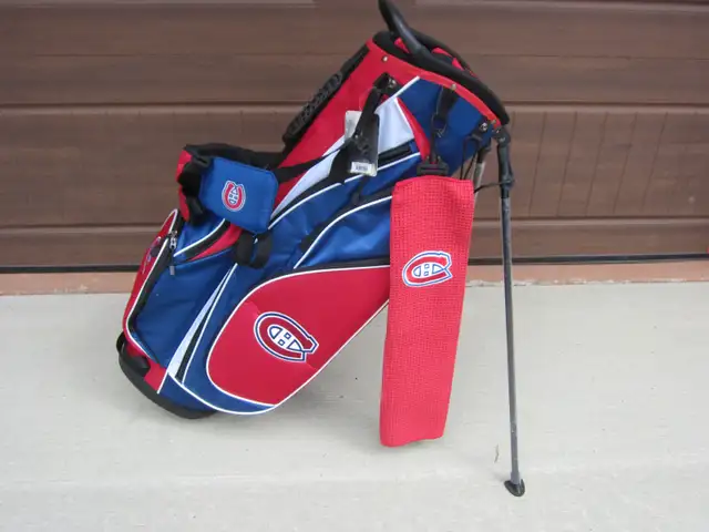 NEW FLAMES / LEAFS / CANADIENS STAND BAGS   SRIXON BALLS