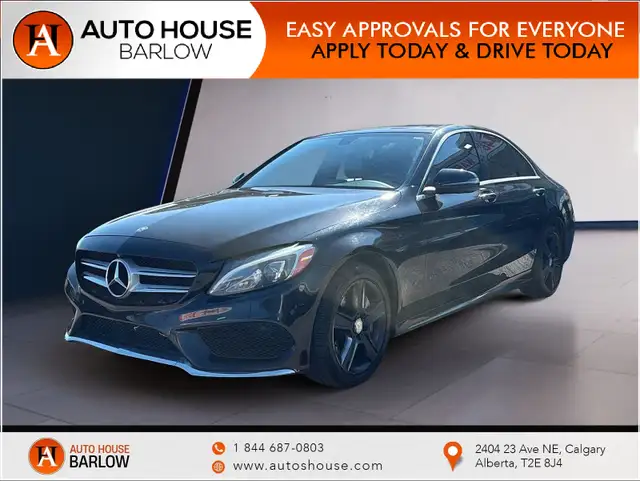 2016 Mercedes-Benz C-Class C 300 AWD LEATHER SEATS NAVIGATION PA
