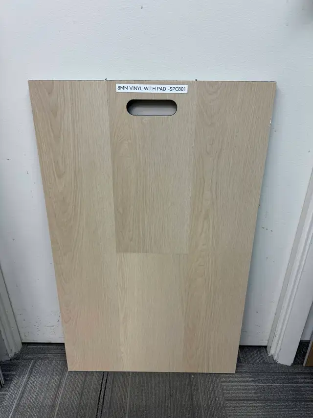 8mm vinyl flooring with pad ($2.19sf)