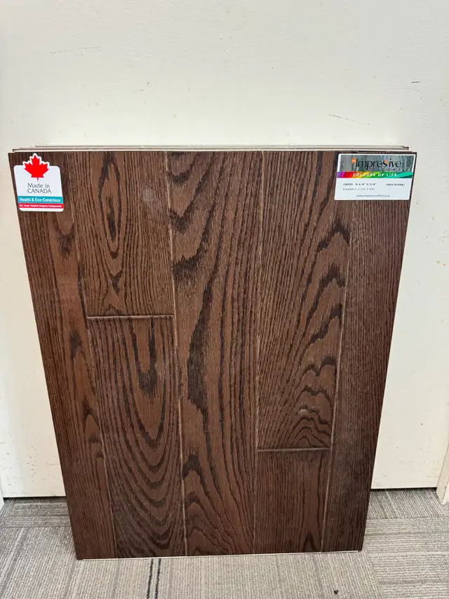 Solid Hardwood Flooring Made in Canada - $5.19/sqft