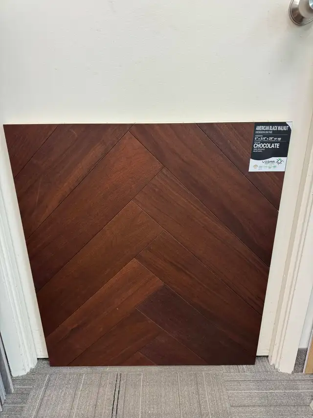 Herringbone Hardwood Flooring Premium Quality | Starting 3.49$/s