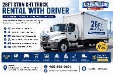 Rental Trucks & Drivers available