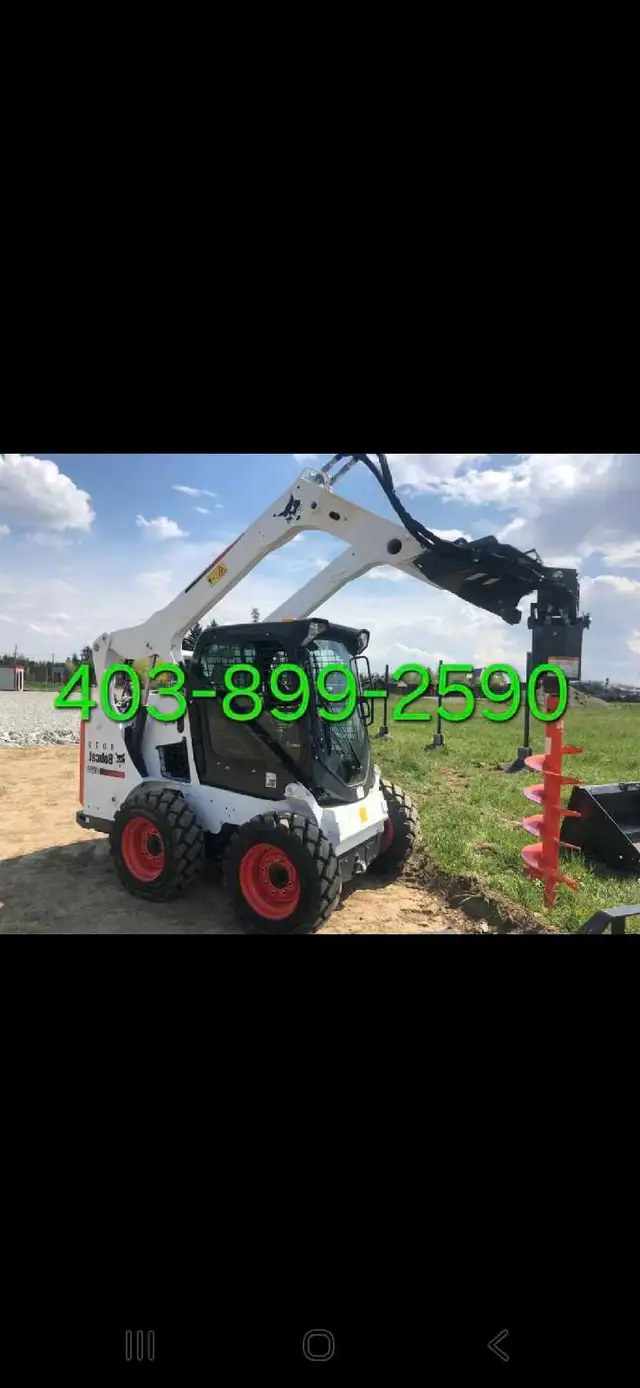 POST HOLES DRILLING