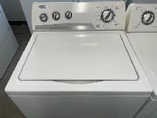 Laveuse sécheuse traditionnelles blanches Whirlpool - Photo 2