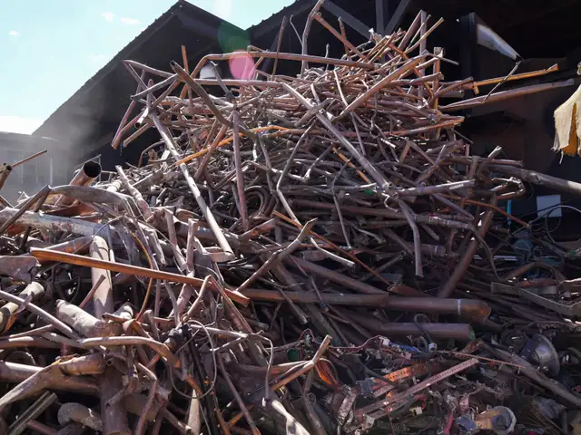 free scrap copper, first come first serve. please call
