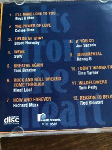 Hits From The Heart -  Amazing CD - Various Artists, - Photo 4