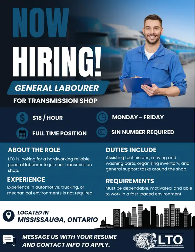 General Labour Job