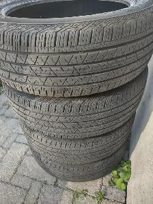 245-50R20x4 pneus été Continental CrossContact LX Sport.