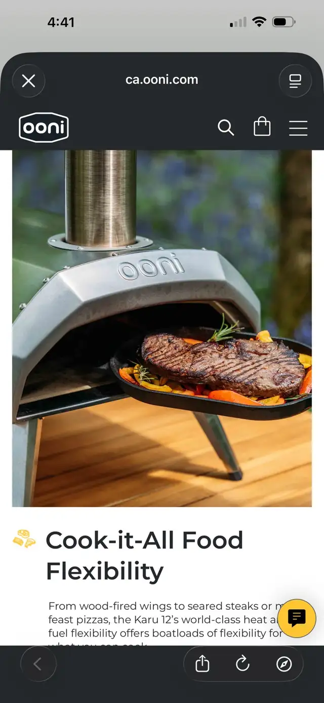 Ooni Karu 12 Outdoor Pizza Oven