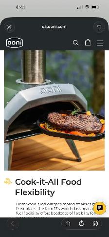 Ooni Karu 12 Outdoor Pizza Oven