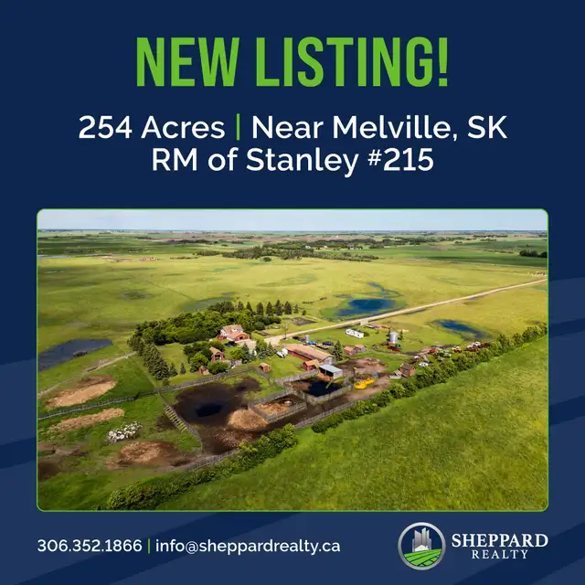 254 Acres | R.M. on Stanley #215 | Near Stanley, SK