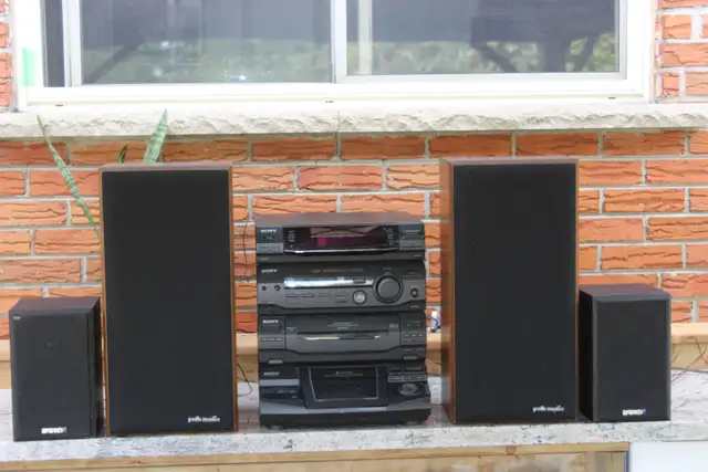 Polk Audio Monitor 5 bookshelf Loudspeakers - MINT!