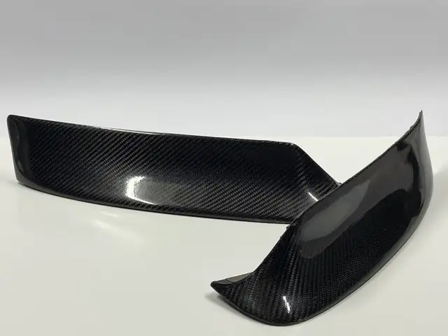 Carbon Fiber Front Bumper Lip Splitters for BMW E46 M3