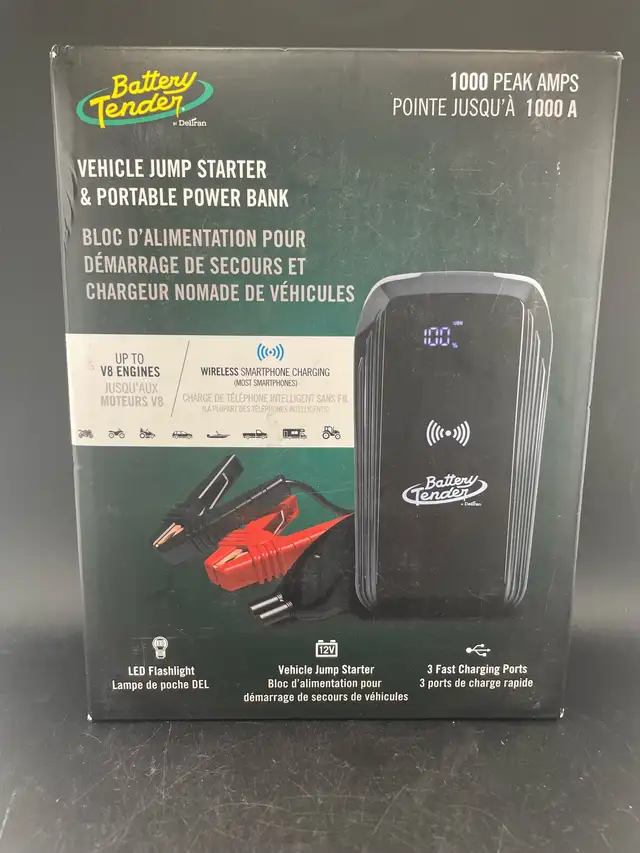 BATTERY TENDER 1000A JUMP STARTER