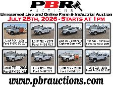 Unreserved Live & Online Farm & Industrial Auction