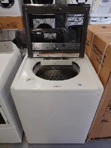 Maytag '27' White Top Load Commercial Washer / Dryer Set on Sale - Photo 8