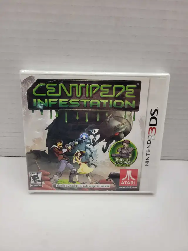 3DS Centipede Infestation NEW