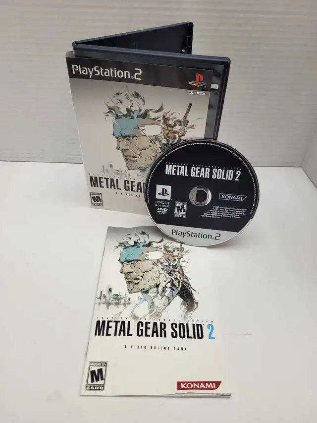 PS2 Metal Gear Solid 2