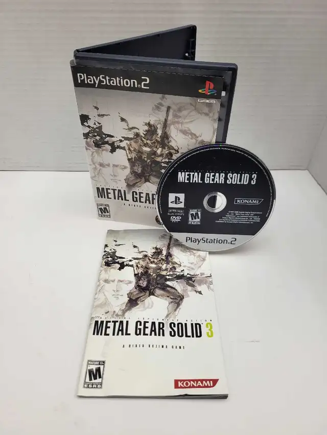 PS2 Metal Gear Solid 3