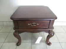New (ASHLEY) Large Size, Solid Wood End Table - Photo 2