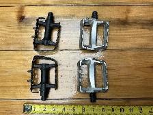 VP - 466 Silver & Black Bicycle Pedals ! - Photo 5