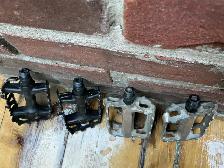 VP - 466 Silver & Black Bicycle Pedals ! - Photo 7