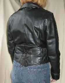 Manteau de cuir pour moto - Photo 2