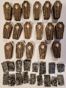 Handmade Miniature Crypt & Coffins made by seller - Photo 7