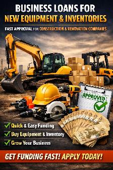 Equipment & inventory business loan