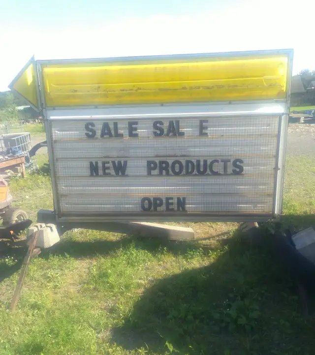 Letter sign