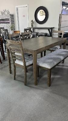 Create a warm and inviting dining space with the light brown